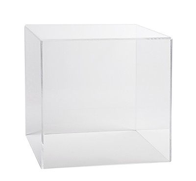 Case | 5 Sided Display Box | Museum Box Case | Square Box | Acrylic Cube 15 H x