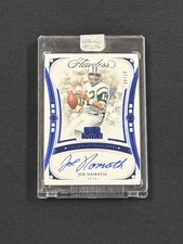 JOE NAMATH-2023 Flawless HOLO-blue  (/10) SUPER-BOWL CHAMPIONS AUTO/AUTOGRAPH