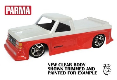 #10337 1/10 PARMA FORD CLAIFORNIA SPORT TRUCK - CLEAR Classic RC Car BODY