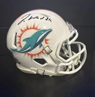 Jaylen Waddle Autographed Miami Dolphins Mini Helmet - Fanatics Authenticated
