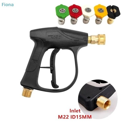 #ad 1 4quot; High Pressure Washer Gun 4000 PSI Car Wash Foam Spray Short Wand w 5 Nozzle $11.99