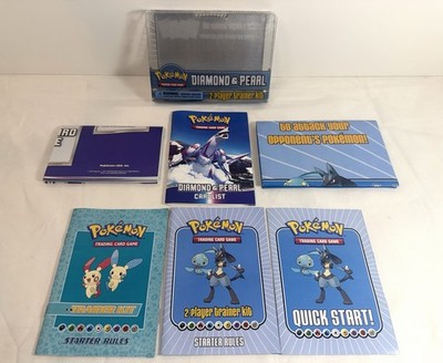 Pokemon Diamond & and Pearl 2 Player Trainer Starter Kit NO CARDS