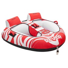 Towable Tubes for Boating, 2-Rider Inflatable Boat Tubes and Towables, 154 kg Ca