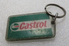 CASTROL MOTOR OIL ADVERTISING KEY CHAIN KEY RING FOB GAS OIL
