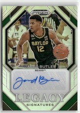 2024 Prizm Draft Picks #LS-JBT Jared Butler Legacy Sigs Prizms Silver ☘️164