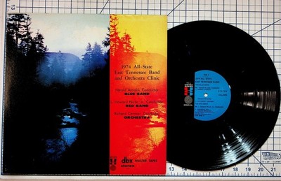 1974 All-State East Tennessee Clinic LP United Sound DBX Master Tapes Jazz