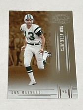 2005 Donruss Gridiron Gear Football #33 - Don Maynard - New York Jets