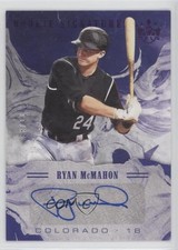 2018 Panini Diamond Kings DK Rookie Signatures Purple 8/10 Ryan McMahon Auto 2b5