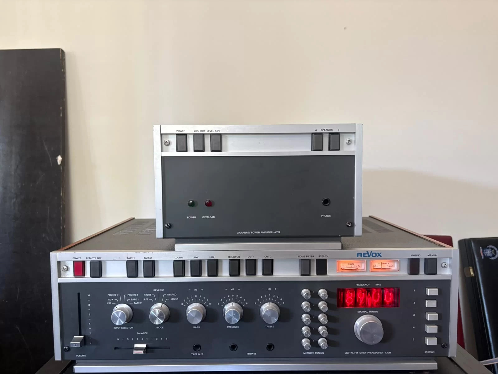 REVOX A-720/A-722 SET