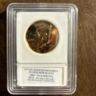 UNC 2012 Kennedy Half Dollar Gold Enriched Uncirculated Condition