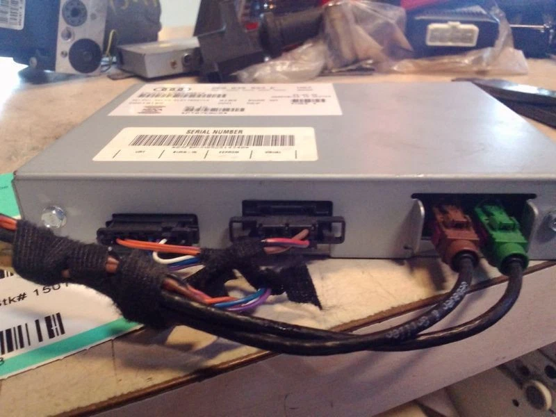 Unidad de control de radio satélite para equipos de audio Xm compatible con 06-10 PASSAT 281723 Foto 2 de 4