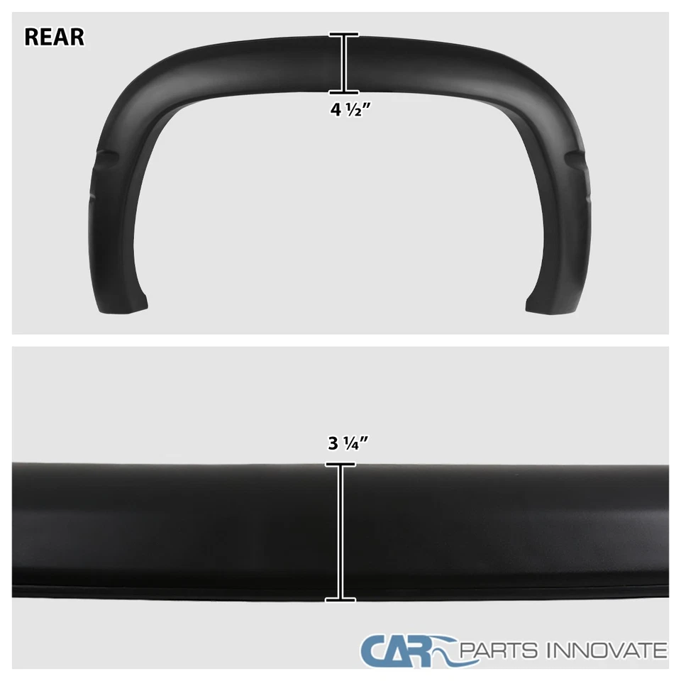 Fits 94-01 Dodge Ram 1500 2500 3500 Factory Bolt-On Style Fender Flares - Изображение 4 из 4