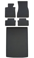 Gummi Fußmatten Kofferraumwanne für BMW 5er G60 + i5 G60e ab 2023- Gummimatten