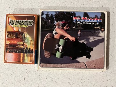 Fu Manchu The Action is Go 1997 CD W/Over the Edge Promo Cassette 1999 Mammoth