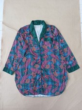 Vintage Nicole Classics Nightgown Womens Large Paisley Satin