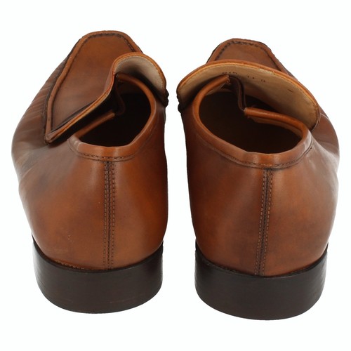 Herren Schaufensterware Feathermaster Idaho Leder Slipper By Grenson Preis - Picture 11 of 12