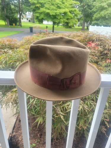 1950s? Knox Thirty Cavannagh Edge Fedora Size 7 1/8