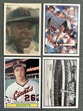 McCovey 86, Will Clark 90, John Montefusco 79, Candlestick Park 90, 4 Cards