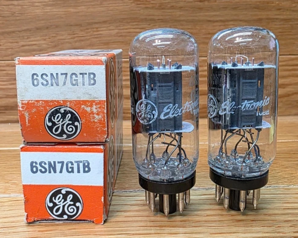 GE製 真空管 6SN7GTB（ベース） ２本（元箱付き） Ge 6sn7gtb for sale - eBay