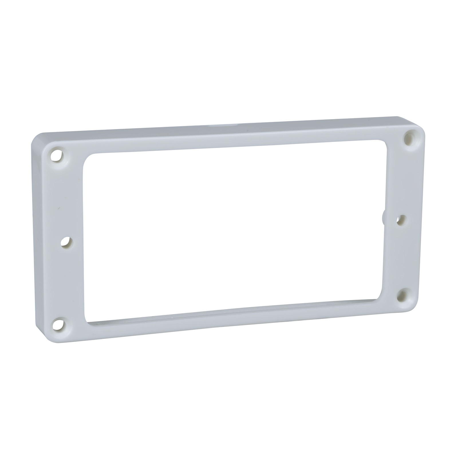 WSC Partsland MT20R-WH Humbucker-Rahmen Bridge White - Gitarren Ersatzteil