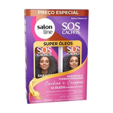 Salon Line - SOS Cachos Super Oleos - Kit Shampoo 300Ml e Condicionador 200Ml