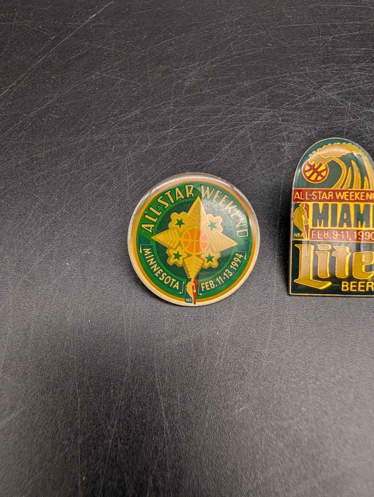 Lot Of 6 NBA All Star Game Pins Jordan Bryant 1990 1993 1994 1996 1997 thumbnail 13