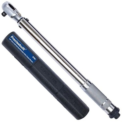 (0.7-11.2 kg-m) Dual-Direction Click Torque Wrench 3/8'' Drive 5-80 ft-lb