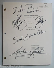 BUFFY THE VAMPIRE SLAYER full cast autographed script GELLAR HANNIGAN SMG
