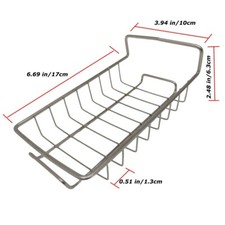 1 PC Drain Rack Storage Holder Shelf-Kitchen Sink Faucet Sponge Soap Cloth