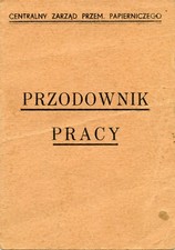 POLEN - BESITZURKUNDE ZUR MEDAILLE F&Uuml;R GUTE ARBEIT, LODZ 1954