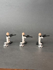 Lot Of 3 LEGO Star Wars Heavy First Order Stormtrooper