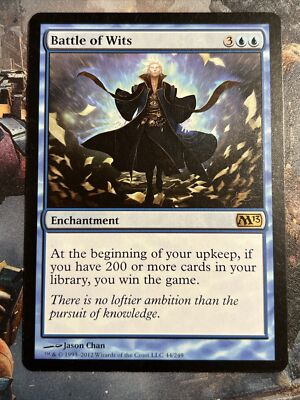 1x Battle of Wits (44) Magic 2013 M13 LP MTG Magic the Gathering x1 MKE