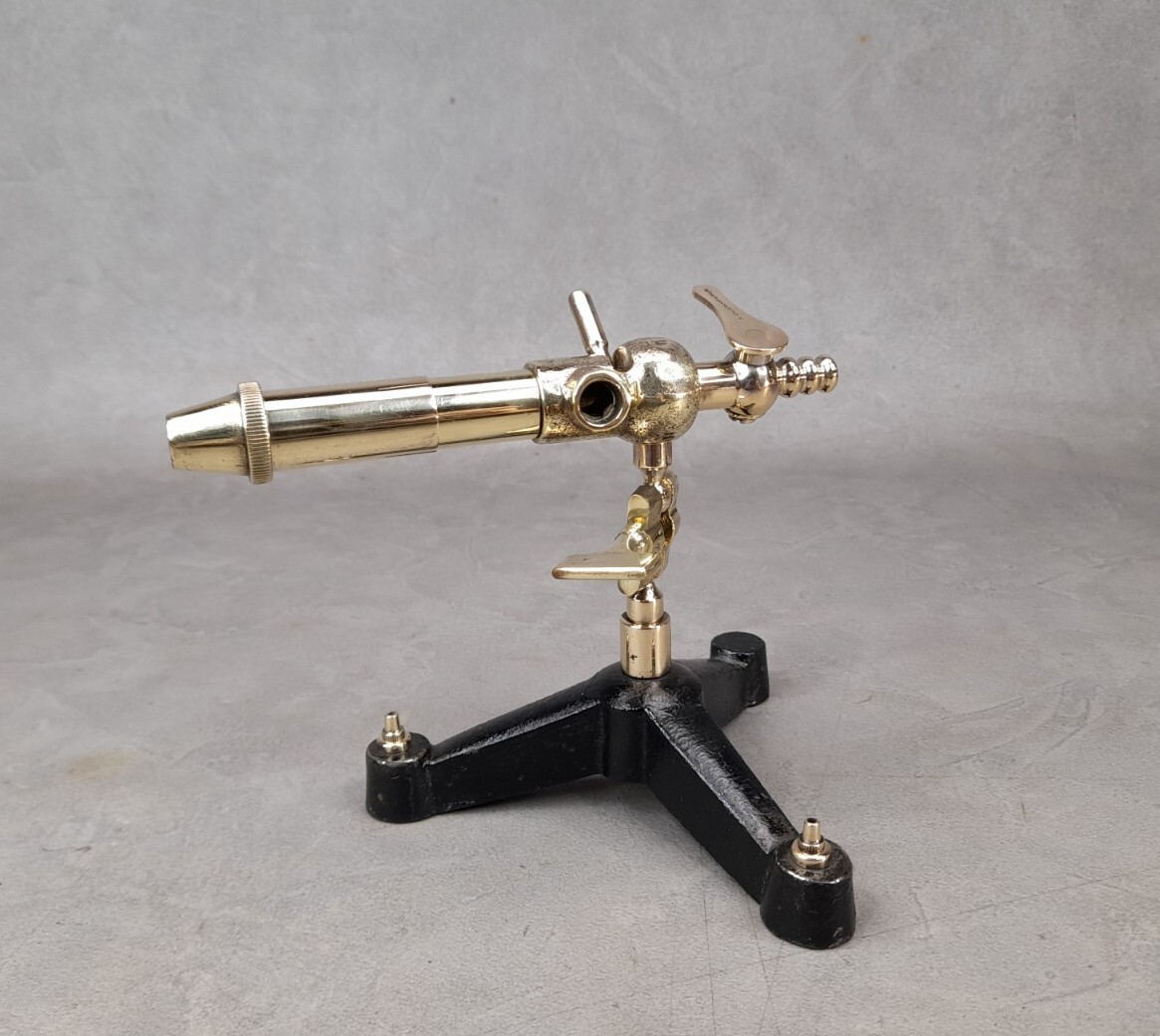 Rare Antique Brass Co Ltd Glass Blowing Burner Lampwork Torch