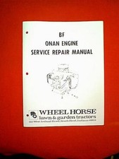 ONAN 16 HP BF - MS ENGINE SERVICE REPAIR WITH PARTS MANUAL WHEEL HORSE