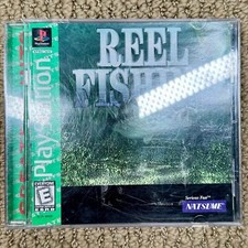 Reel Fishing [Greatest Hits] Playstation PS1 PREOWNED COMPLETE CIB TESTED