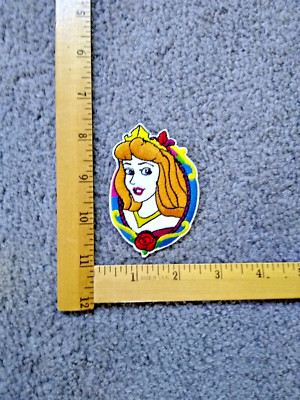 1 RARE WALT DISNEY PRINCESS SLEEPING BEAUTY IRON ON PATCH free shipping