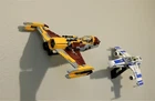 Ultimate Display Solutions wall mount for Lego 75364 E-wing vs Shin Hati's ship