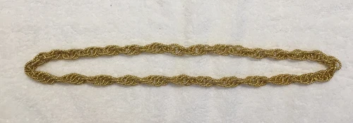 Vintage Costume Jewelry Rope Necklace