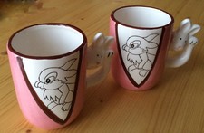 Coppia Tazze Mug Coniglietti Coniglietto Coniglio Conigli Lapin Rabbit - Nuove!