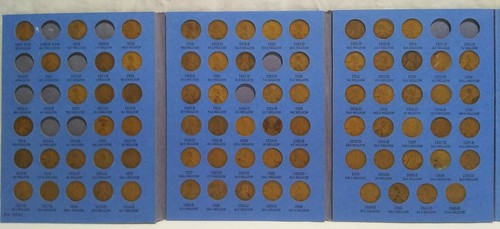 Large Collection of Lincoln Pennies (5 Whitman Folders Plus More!) - Picture 3 of 11