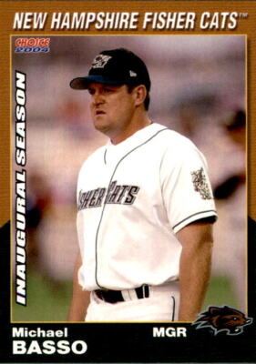 2004 New Hampshire Fisher Cats Choice #28 Michael Basso Pearland Texas TX Card