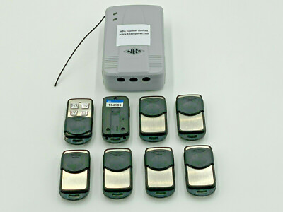Neco Eco Mini Fernbedienung Rollläden + 8 Fernbedienungen (MK1/Euro/Eco)