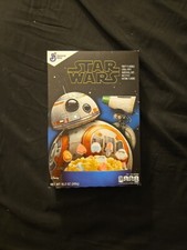 Star Wars Unopened Cereal Box BB-8 on Cover X-Wing  Fighter On Back Disney