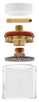 CK D2GS332LD Gas Saver Kit, 3/32'', Glass Cup, 2 Series Large Diameter