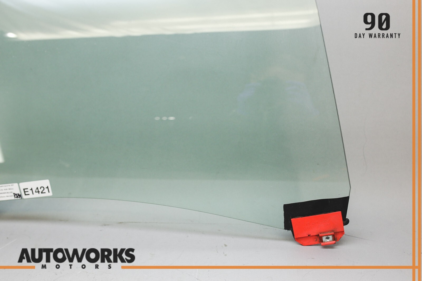 03-13 Maserati Quattroporte M139 Rear Right Passenger Side Door Window Glass OEM