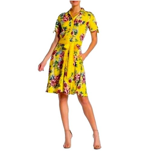 Faithfull The Brand Sz 4 Small Erin Floral Midi Dress Blue Short Sleeve  $190 | eBay