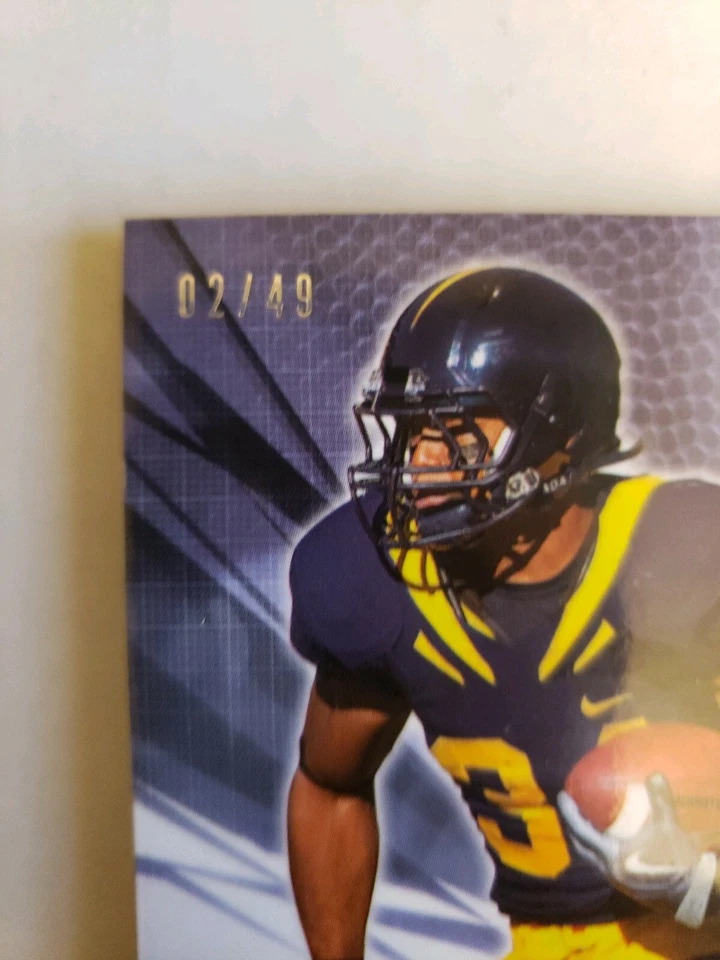 2011 LEAF DRAFT ULTIMATE SHANE VEREEN ON CARD AUTO #'D 2/49. SWEET ROOKIE AUTO.  - Image 2 of 4