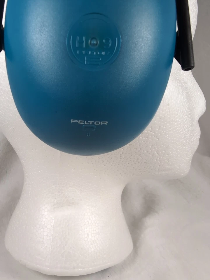 De colección Peltor H9a Azul Pan Am Protector Auditivo Raro Suecia Lote De 2 Foto 3 de 4