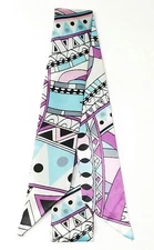 1 pc Satin Scarf Handbag Handle Protector Head Bandeau Wrist Wrap Tie NEW