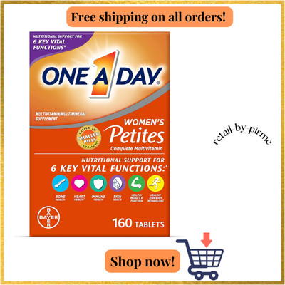 One A Day Women s Petites Multivitamin 160ct Immune & Energy Support